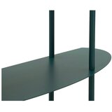 Mauro Ferretti Zelenomodra kovinska stranska mizica 28x90 cm Saturn – | Shoptok.si