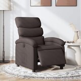 Maison Chic Električni naslanjač - Relax naslanjač temno rjavo blago, (22061309) | Shoptok.si