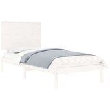 Posteljni okvir bel iz trdne borovine 90x200 cm, (20648441) | Shoptok.si