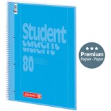 Blok KOLEGIJ A4 KARO 80L PERFORACIJA PLUS 4RUPE COLOR CODE BRUNNEN 10-67928 133 PLAVI | Shoptok.si