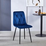  Stolica MILA velvet plava | shoptok.hr