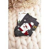 Aura.via Women's Socks with Santa Claus Grey | Shoptok.si