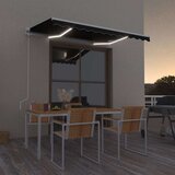  Automatska tenda sa senzorom za vjetar LED 350x250 cm antracit | shoptok.hr