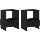  Polica za časopise 2 pcs Crni hrast 35 x 30 x 45 cm | shoptok.hr