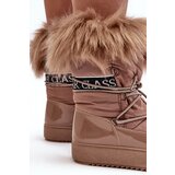 Boto Women's Lace-up Dark Beige Snow Boots Santero | ePonuda.com