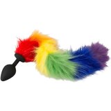 You2Toys silikonski analni čep z mavričnim repom | Shoptok.si