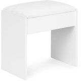  Kozmetički toaletni stolić s ogledalom i LED rasvjetom, 4 ladice + stolica, ModernHome | shoptok.hr