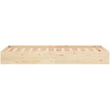  Okvir za krevet od masivnog drva 90 x 190 cm jednokrevetni | shoptok.hr