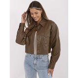May By Shining Star Jacket-HM-KR-MC1201.73P-brown | Shoptok.si
