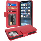 Cadorabo Ohišje, združljivo z Apple iPhone 13 MINI v inferno red - Zaščitni ovitek z magnetnim zapiranjem in 3 režami za kartice, (20553015) Cene