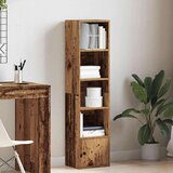 vidaXL Regal za knjige boja starog drva 31x24x127 cm drveni | shoptok.hr