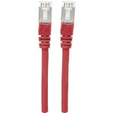 Intellinet 319126 RJ45 omrežni kabel\, Patch kabel CAT 6a S/FTP 5.00 m rdeča zaščita iz folije\, pletena zaščita\, brez halogena 1 kos, (20417721) | Shoptok.si