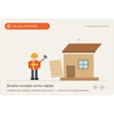  Montaža – ALBERCHE 600 × 600 cm (40 mm) | shoptok.hr