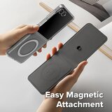 Ringke Magnetni novčanik Folio Grip za Samsung Galaxy Z Flip7 – smeđi | shoptok.hr