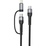  KABL USB SUPERIOR SU-K106 2u1 USB-C NA USB-C/LIGHTNING 1M CRNI 60W U2102 *MD *SR | Eponuda.com