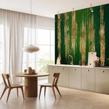  Foto tapeta - Golden-Green Expression 250x175 Vodootporna | shoptok.hr