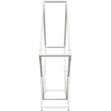  Stalak za drva bijeli 100x25x100 cm Hladno valjani čelik | shoptok.hr