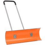 vidaXL Lopata za sneg z raztegljivim ročajem oranžna 96 cm jeklo cene