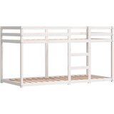  na kat sa zavjesama bijelo-crni 80 x 200 cm od borovine | shoptok.hr