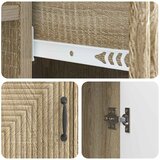  Kreveta Hrast sonoma 66 x 34,5 x 89,5 cm Konstruirano drvo | Eponuda.com