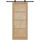  Klizna vrata ORKDAL Prirodna 86 x 211 cm Masivna borovina | shoptok.hr