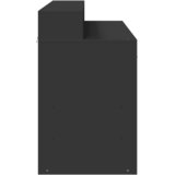  Radni stol s LED svjetlima crni 120x55x91 cm konstruirano drvo | shoptok.hr