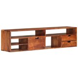 vidaXL TV omarica 140x30x35 cm trden akacijev les | Shoptok.si