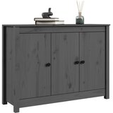  Komoda sivi 100 x 35 x 74 cm od masivne borovine | Eponuda.com