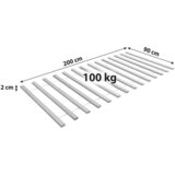 MID.YOU Letvena Podlaga V Roli, Bukev, 90x200 | Shoptok.si