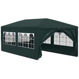 Šator za zabave 3 x 6 m zeleni | shoptok.hr