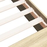  Okvir za krevet boja hrasta 75x190 cm od konstruiranog drva | shoptok.hr