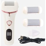 INF USB polnilna električna turpija z LED zaslonom in 3 hitrostmi White, (5000283921) | Shoptok.si