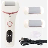 USB polnilna električna turpija z LED zaslonom in 3 hitrostmi White, (5000283921)