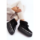 Boto Women's Padded Snow Boots Black Rohes | shoptok.hr