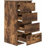  Komoda boja dimljenog hrasta 37,5x35x76 cm konstruirano drvo | Eponuda.com