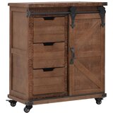 vidaXL Omarica za shranjevanje trden les jelke 64x33,5x75 cm rjava Cene