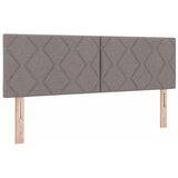  Podesivi krevet s madracem Sivosmeđa 160 x 200 cm Tkanina - Sivosmeđa 160 x 200 cm Dizajn s rombovima | shoptok.hr
