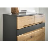 MID.YOU omara za čevlje antracit, barve hrasta | Shoptok.si