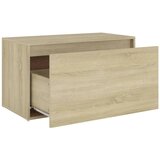 Klupa za hodnik 80 x 40 x 45 cm boja hrasta konstruirano drvo | Eponuda.com