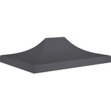 vidaXL Streha za vrtni šotor 4x3 m antracit 270 g/m², (20580624) | Shoptok.si