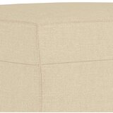  3-dijelni set sofa s jastucima krem od tkanine | shoptok.hr