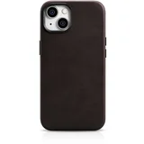 Magnetni usnjeni ovitek za iPhone 14 Plus z MagSafe Oil Wax Premium usnjenim ovitkom temno rjava, (21522100)
