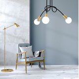 Toolight svjetiljka stropna paradise 3 crno zlato APP517-3C | shoptok.hr