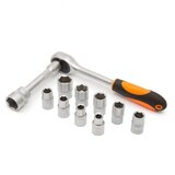 Handy 12 delni set nasadnih ključev 10 - 24 mm z dvosmerno ragljo 1/2" in podaljškom | Shoptok.si