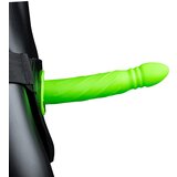 Ouch! Glow in the Dark Twisted Hollow Strap-on 8" 20cm Cijene