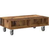  Stolić sa kotačima Staro drvo 90 x 50 x 30 cm Konstruirano drvo | shoptok.hr