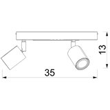  Dečije reflektorsko svetlo FUN 3xGU10/8W/230V sivo/koala | Eponuda.com