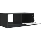  Klubska miza Črna 90 x 50 x 37 cm Inženirski les, (5000295389) | Shoptok.si
