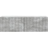 TV ormar za zid 98 x 31 x 30 cm Betonska siva Konstruirano drvo | Eponuda.com