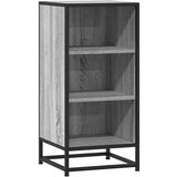 Maison Chic Komoda - Predalnik siva sonoma 35,5x35x76 cm inženirski les in kovina, (21721247) | Shoptok.si